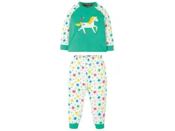 Frugi Frugi Baby und Kinder Schlafanzug 2tlg. Einhorn Gr.3 (6-12 Monate) – Produktbild 1 von 1