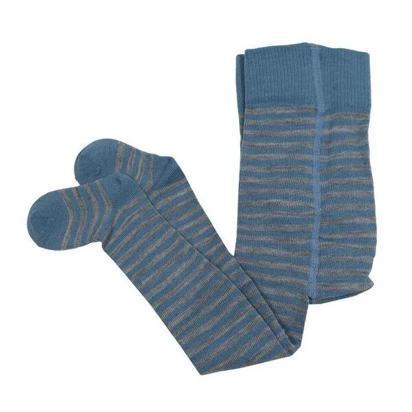 grödo grödo Baby Strumpfhose Schurwolle (kbT) Baumwolle (Bio) mit Elasthan, Naturgraumeliert-rohweiß, – Produktbild 2 von 2