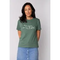 watapparel watapparel T-Shirt Frauen Das Leben ist kein Ponyhof, Green bay, – Produktbild 1 von 1