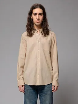 Nudie Jeans Nudie Jeans Herren Hemd "Chuck BD Summer Breeze", Cream – Produktbild 1 von 1