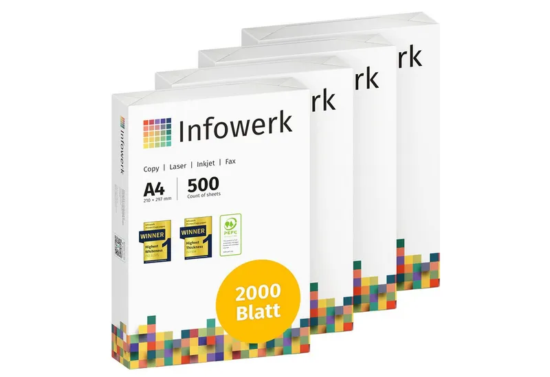 Infowerk Drucker- und Kopierpapier – Produktbild 4 von 8