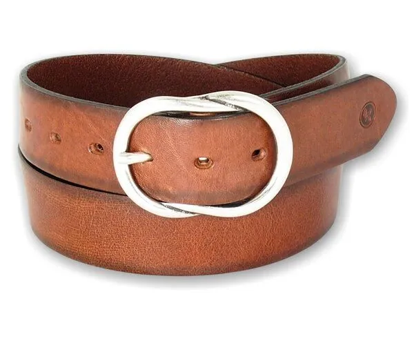 Greenbelts Greenbelts Damen Ledergürtel ANDREA, Tabak, – Produktbild 2 von 4