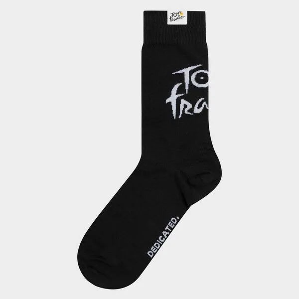 Dedicated DEDICATED Socks Sigtuna Tour de France Black – Produktbild 1 von 1