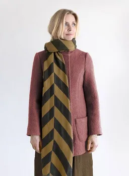 Djian Djian Schal aus 100% Merino-Wolle – BOLD STRIPES – mulesingfrei – Produktbild 1 von 1