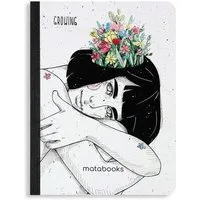 matabooks matabooks® Nachhaltiges A6 Notizbuch/Tagebuch/Journal aus Graspapier – Samenbuch, Growing, – Produktbild 1 von 1