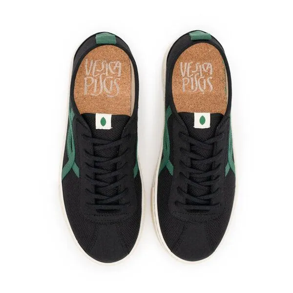 Vesica Piscis Footwear Vesica Piscis Footwear KAFKA BLACK SNEAKER OF RECYCLED COTTON, Weiß, – Produktbild 3 von 3