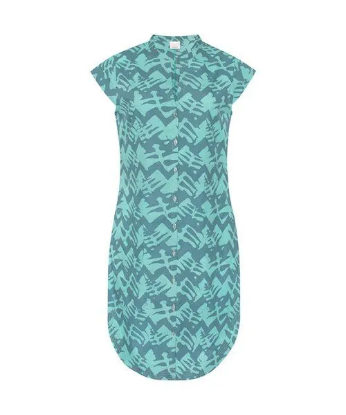 Global Mamas Global Mamas Bio Hemdkleid - HARBOR - Radiance, Phoenix sea glass (gruen), – Produktbild 1 von 3