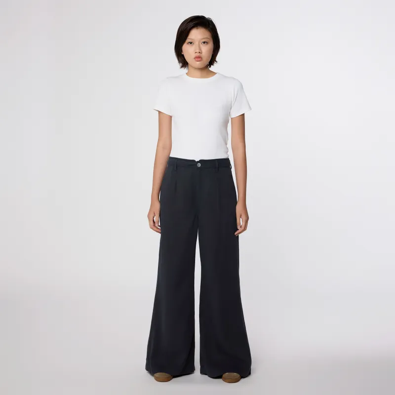 DAWN DAWN Weite Hose BLAZE Super Wide Leg, Dark navy, – Produktbild 1 von 2