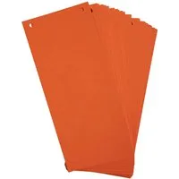 Exacompta 12 x 100 Exacompta Trennstreifen "Forever", 180 g/m², 105 x 240 mm, orange – Produktbild 1 von 1