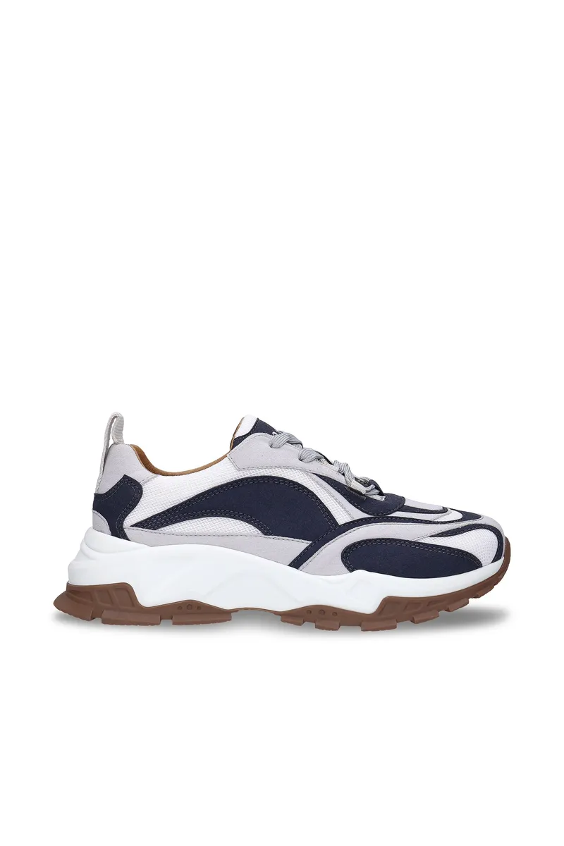 NAE NAE Herren vegan Sneaker Hanoi Blau, Extra dunkelblau, – Produktbild 2 von 2