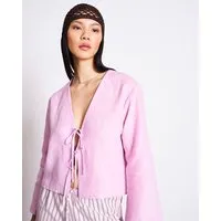 JAN N JUNE JAN N JUNE LEINEN BLUSE SKAGEN, Light orchid, – Produktbild 1 von 1