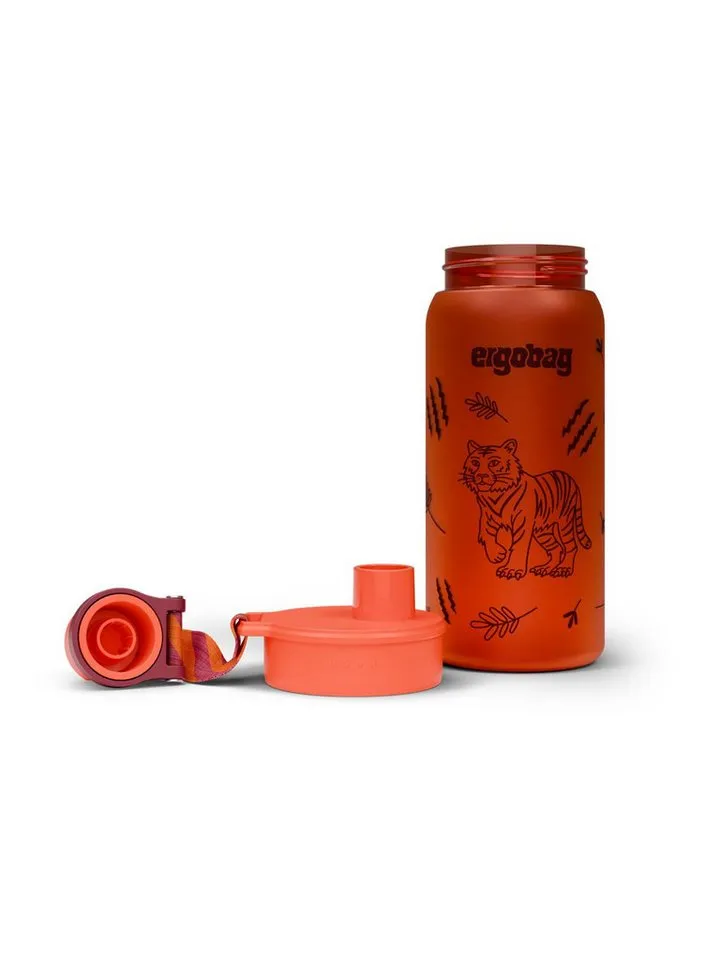 Ergobag Ergobag Trinkflasche Trinkflasche, auslaufsicher und kohlensäuregeeignet, Orange, – Produktbild 2 von 5
