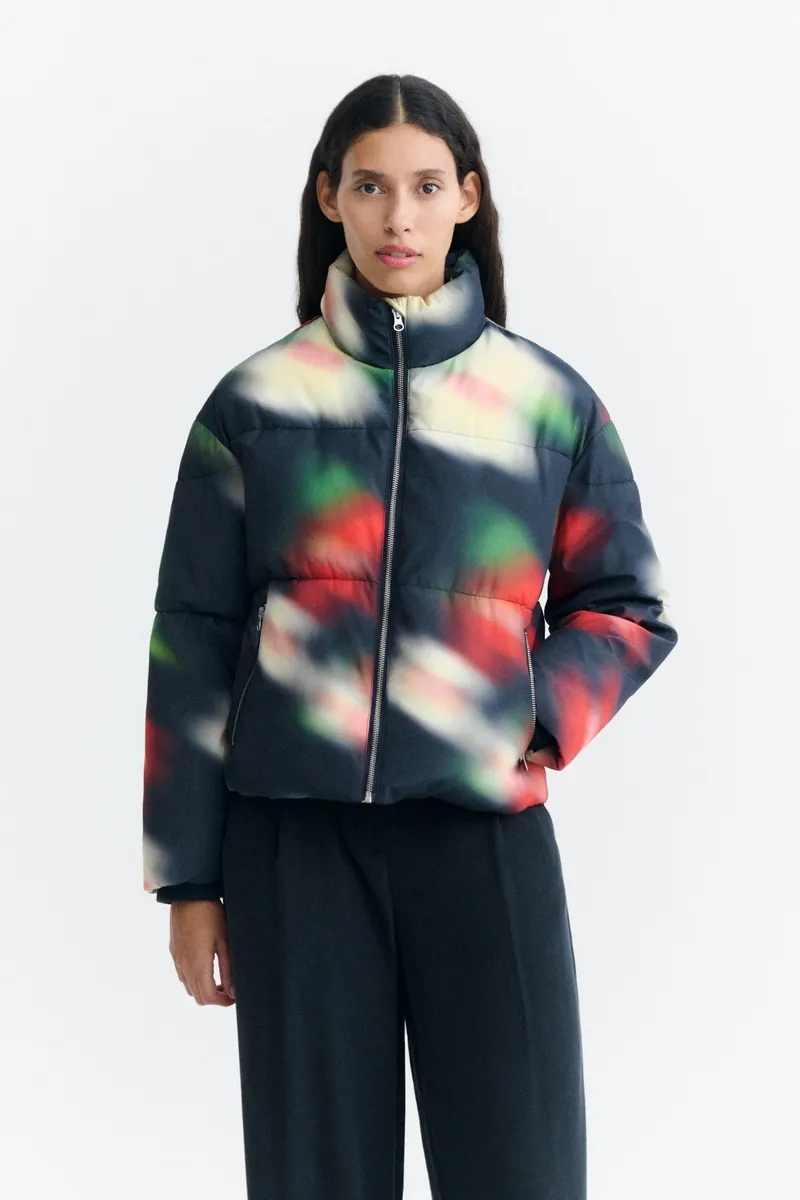 thinking mu Thinking MU Damen vegan Steppjacke Bloom Gemma Schwarz, Schwarz, – Produktbild 2 von 2