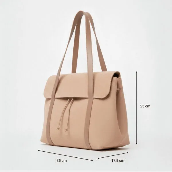 ann kurz ann kurz The Greatest Shopper – Shopper aus Leder, Suede caramelo, – Produktbild 3 von 3