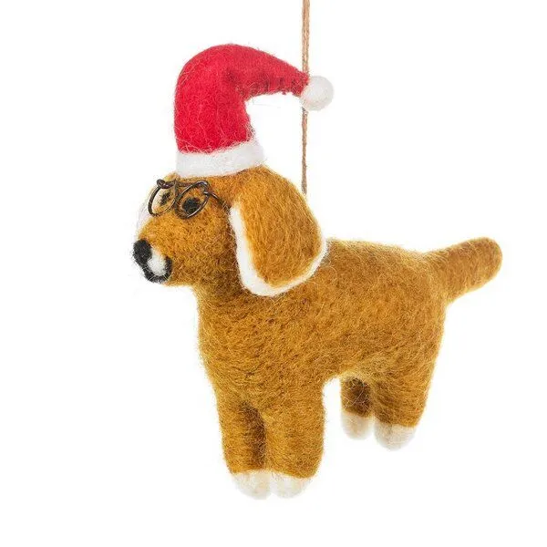 Felt So Good felt so good Weihnachts-Hund aus Filz – Produktbild 2 von 2