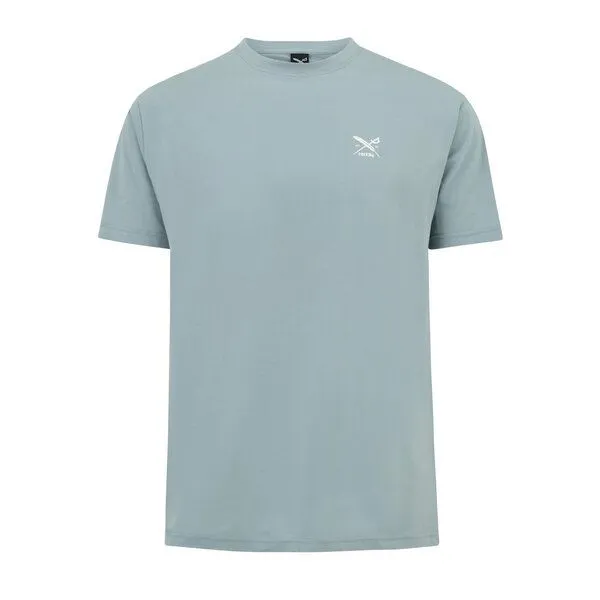 Iriedaily Iriedaily Chestflag Tee, Slate (blau), – Produktbild 1 von 3
