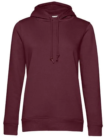 B&C Collection B&C Collection Damen Hoodie Sweatshirt Kapuzenpullover, Burgundy, – Produktbild 2 von 3