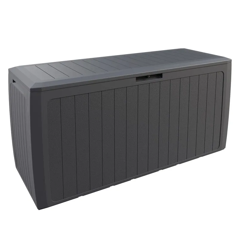 Casaria® Casaria Auflagenbox Board Plus Anthrazit 290L Rollen – Produktbild 1 von 1