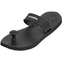 Fair Move FAIR MOVE Sandals - Zehentrenner aus fair gehandeltem Naturkautschuk - Badelatschen nachhaltig - Schwarz/Petrol – Produktbild 1 von 1