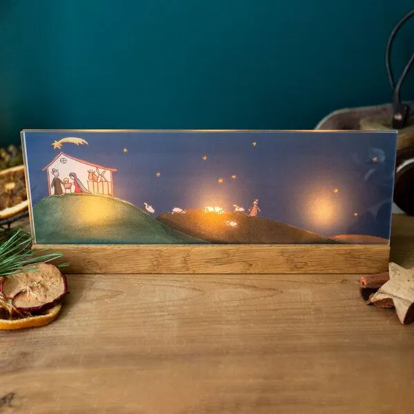 klotzaufklotz klotzaufklotz Weihnachtskrippe Landschaft – Produktbild 2 von 5