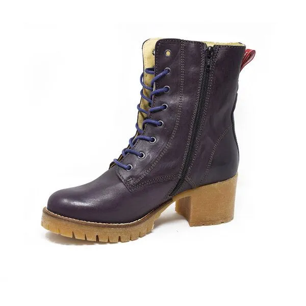 Grünbein Shoes Grünbein Shoes Stiefelette Nilla, Lila, – Produktbild 3 von 4
