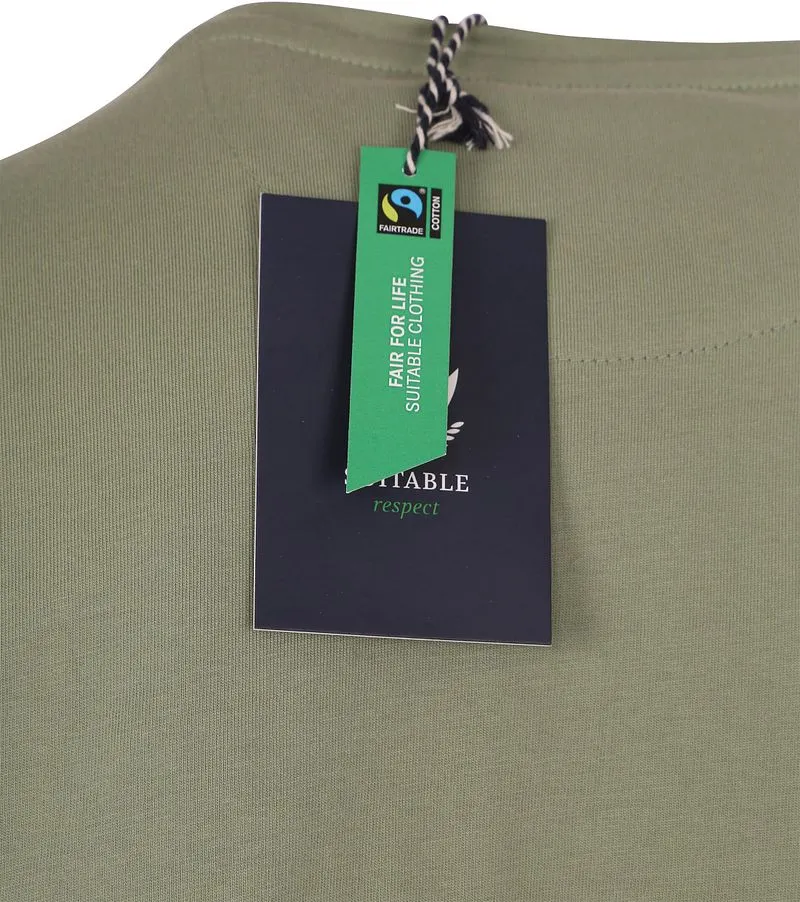 Suitable Suitable Respect T-shirt Jim Grün - Größe XL, Grün, – Produktbild 4 von 4