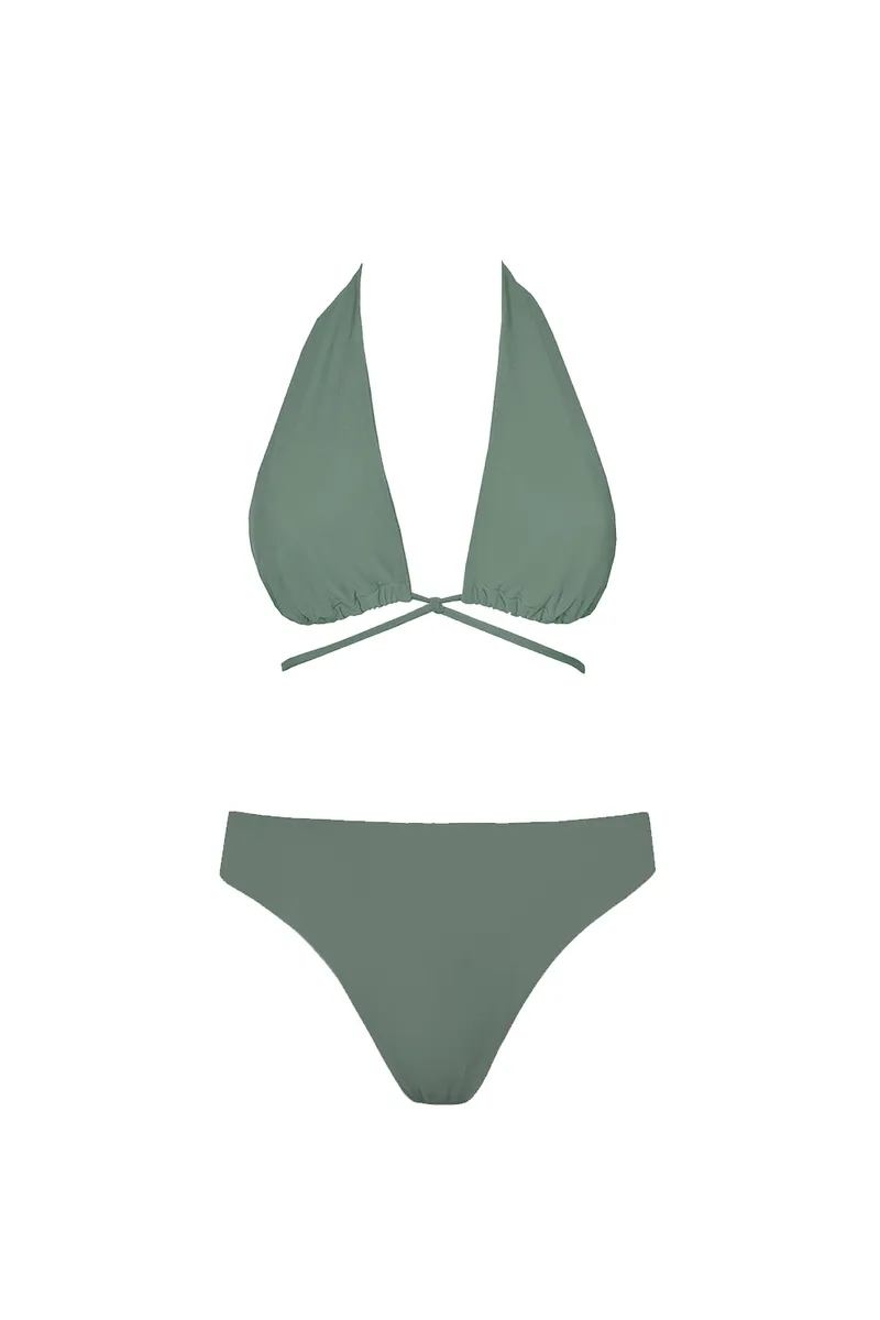 Anekdot Anekdot Damen vegan Bikiniset Vielseitig + Skyline Slim, Grün, – Produktbild 1 von 2