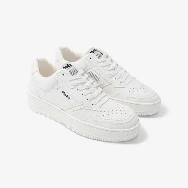 MoEa MoEa Sneakers GEN1 - Corn Full White, White, – Produktbild 3 von 5