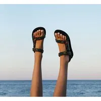 Teva TEVA Vegan Sandale Damen - Original Universal, Burnt olive (schwarz, olive, rosa), – Produktbild 2 von 5