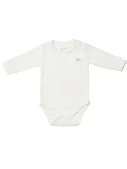 Biorganic Biorganic Waffle Smile Baby Langarmbody – Produktbild 1 von 1