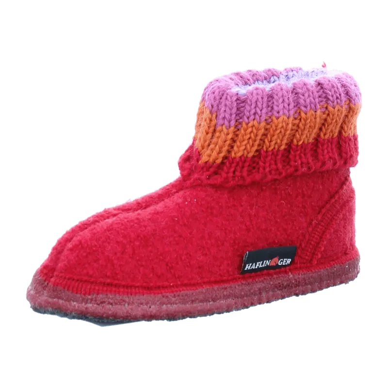 Haflinger Haflinger Hüttenschuhe "Paul" rot – Produktbild 1 von 8