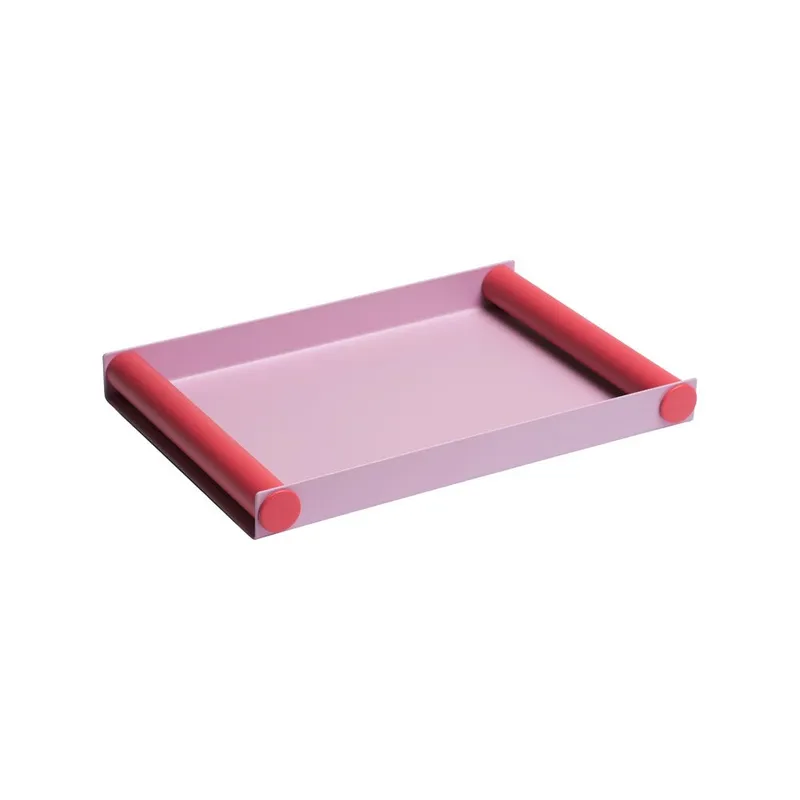 Design Letters Ray Tray Serviertablett – Mittel, Lavendel/Faded Rose – Produktbild 1 von 1