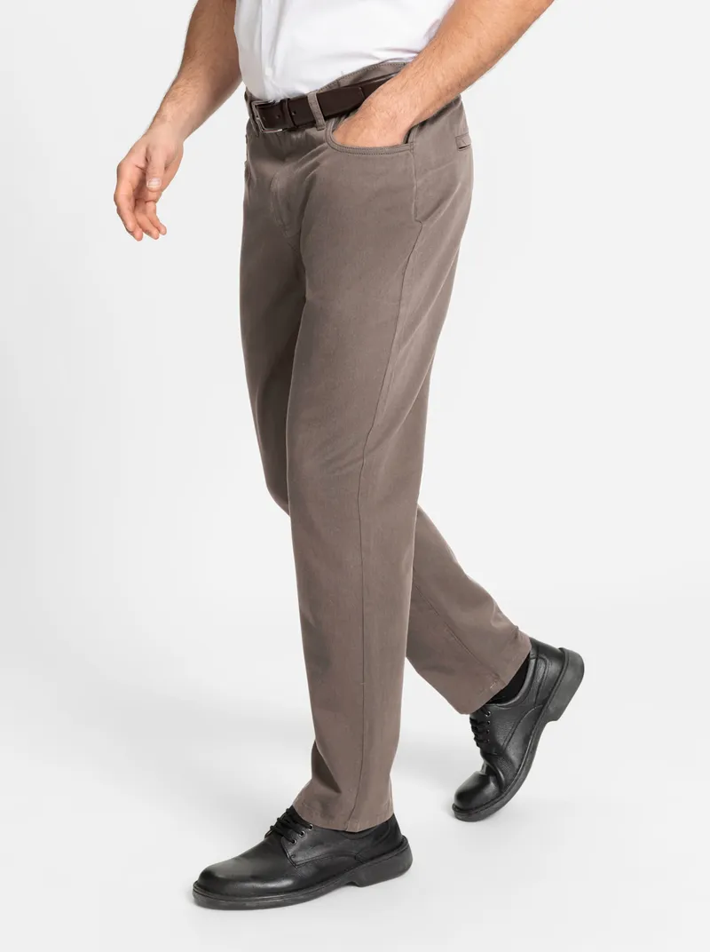 marco donati Hose dunkeltaupe, Dunkeltaupe, – Produktbild 2 von 3