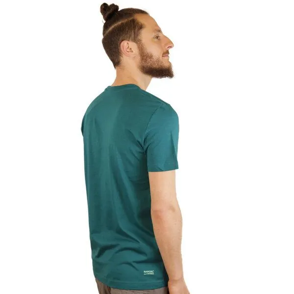 Spangeltangel Spangeltangel Herrenshirt "Fahrräder", bedruckt, Siebdruck, sportlich, Bio-Baumwolle, Blau, – Produktbild 4 von 4