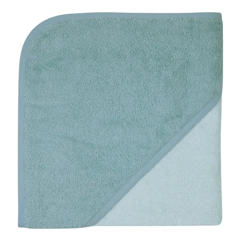 Wörner Wörner Kapuzenbadetuch 80x80 cm gruen, Gruen, – Produktbild 3 von 3