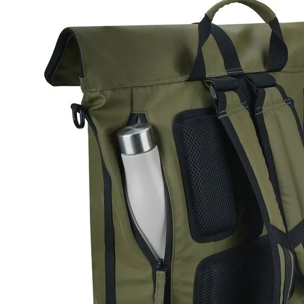 UNRAT REAL OCEAN PLASTIC Unrat Real Ocean Plastic Rucksack #1 Forest – Produktbild 4 von 4