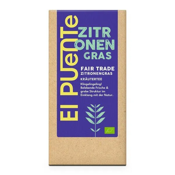 El Puente El Puente Bio-Zitronengrastee lose | Fair Trade | Bio-zertifiziert | Vegan | Glutenfrei, Mehrfarbig, – Produktbild 1 von 1