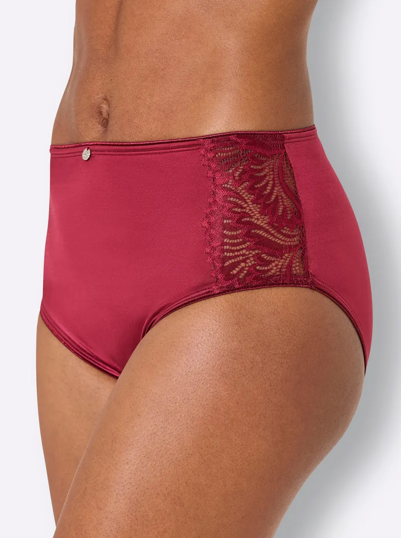 wäschepur Hüftslip bordeaux, Bordeaux, – Produktbild 2 von 3