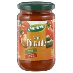 dennree Tomatensauce Sugo piccante mit Gemüse – Produktbild 1 von 1