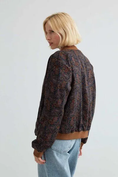 Yahmo Yahmo Elsa Wendejacke, Paisley/caramel (braun), – Produktbild 4 von 4