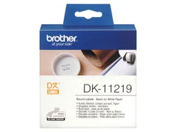 Brother Brother Universaletiketten "DK-11219" Ø 12 mm – Produktbild 1 von 1