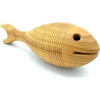 4betterdays 4betterdays Urfisch, Holz-Greifling aus heimischen Hölzern - 'Fish & Grip' 14x5 cm – Produktbild 1 von 1