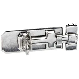 Alberts ALBERTS Sicherheits-Schlossriegel, m.flachem Griff, m.Schlaufe, VA, Platte LxB100x40mm – Produktbild 1 von 1