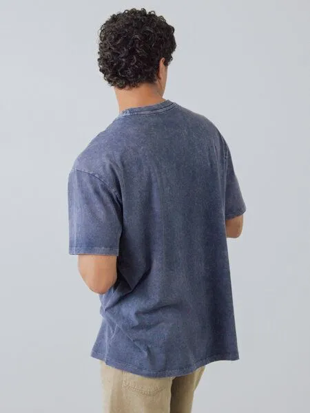 Honest Basics Honest Basics Hipster Shirt aus Bio- und recycelter Baumwolle, Denim, – Produktbild 4 von 4