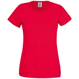 Fruit Of The Loom Fruit of the Loom Cotton Classics Damen T-Shirt 16.1420 Gr. 2XL red – Produktbild 1 von 1