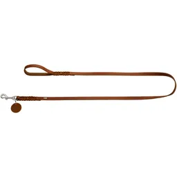 Hunter Hunter Führleine Solid Education cognac 1,1 cm, 1,1 m – Produktbild 1 von 1