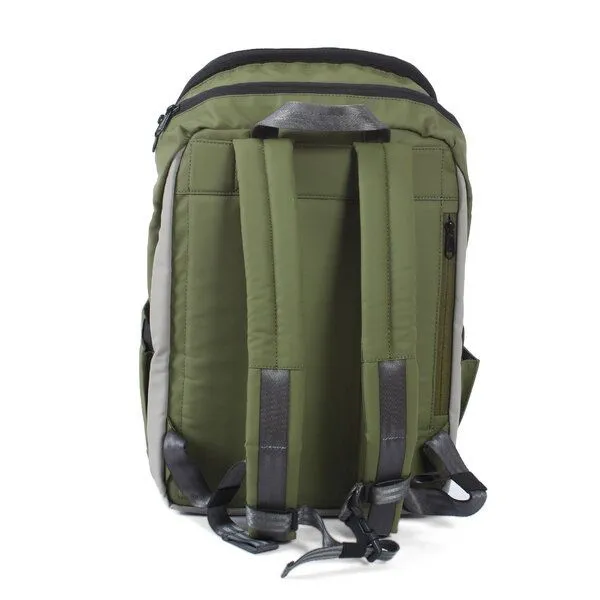 7clouds 7clouds Laptop-Rucksack Suno 7.1, Jungle green-mud green, – Produktbild 3 von 4