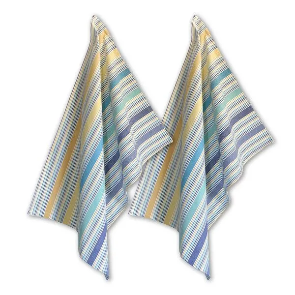 Solwang Design Solwang Design 2er-Set Geschirrtücher aus 100% Biobaumwolle, 70 x 50 cm, Beach mix, – Produktbild 1 von 3