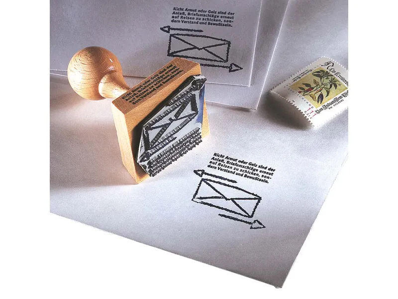 Stempel "Zeichen der Zeit" – Produktbild 1 von 1