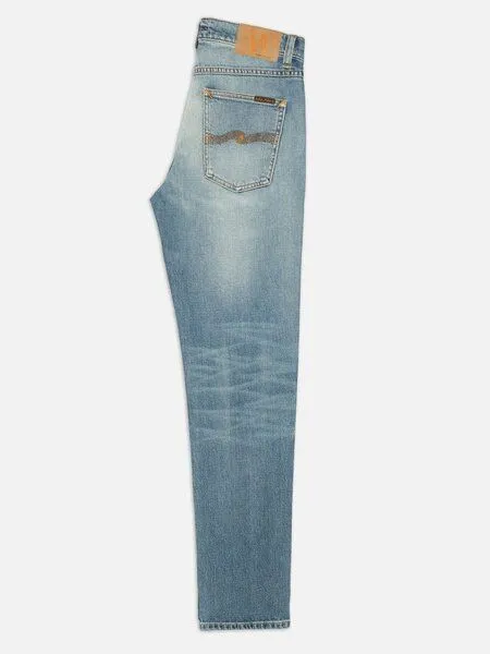 Nudie Jeans Nudie Jeans Solid Ollie Jeans aus Bio-Baumwolle - Salt Water – Produktbild 2 von 4